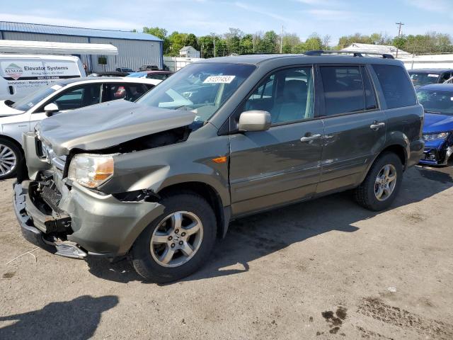 HONDA PILOT EXL 2007 with VIN 2HKYF18607H512774 - Photo from auction