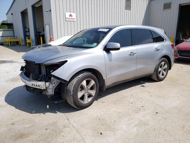 ACURA MDX 2016 with VIN 5FRYD3H26GB002666 - Photo from auction