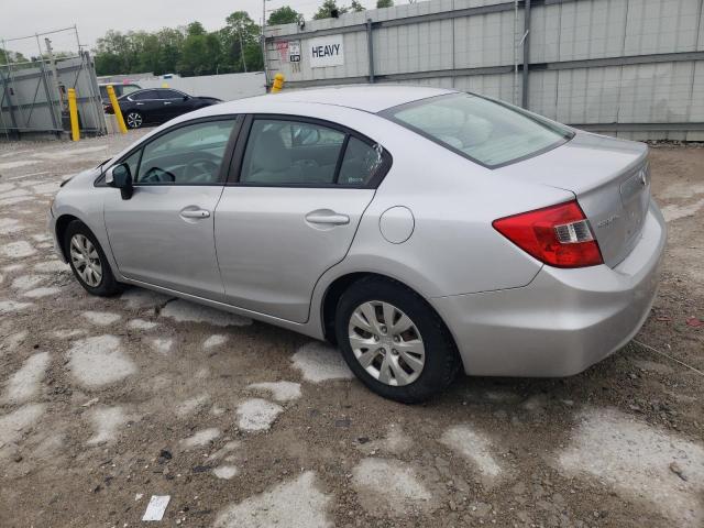 Photo 2 from auction – 2012 HONDA CIVIC LX with VIN 19XFB2F50CE095335