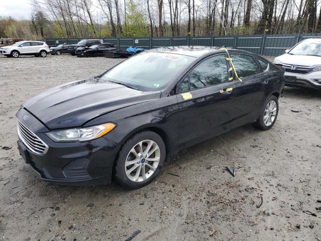 FORD FUSION SE 2019 with VIN 3FA6P0HD7KR125390 - Photo from auction