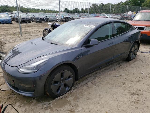 TESLA MODEL 3 2022 with VIN 5YJ3E1EB0NF130061 - Photo from auction