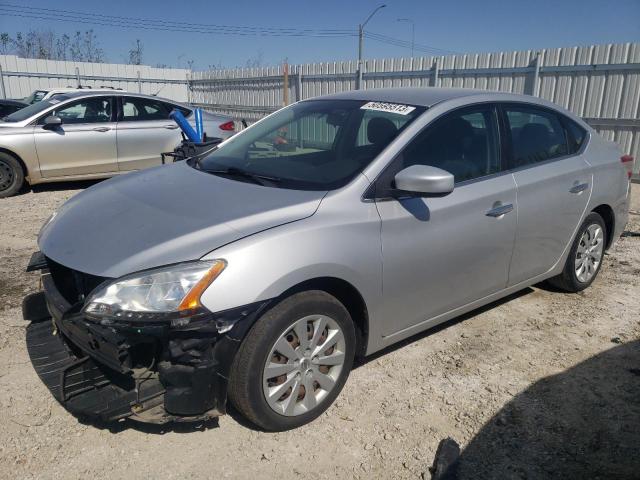 NISSAN SENTRA S 2014 with VIN 3N1AB7AP1EL639942 - Photo from auction
