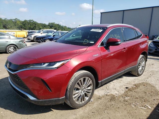 TOYOTA VENZA LE 2021 with VIN JTEAAAAH7MJ040857 - Photo from auction
