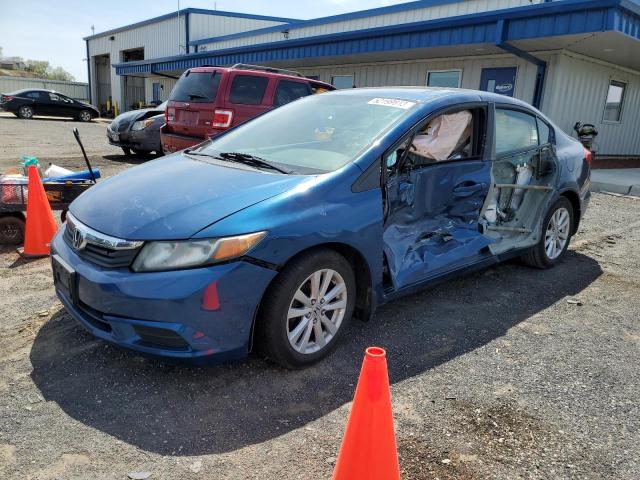 HONDA CIVIC EXL 2012 with VIN 19XFB2F93CE055303 - Photo from auction