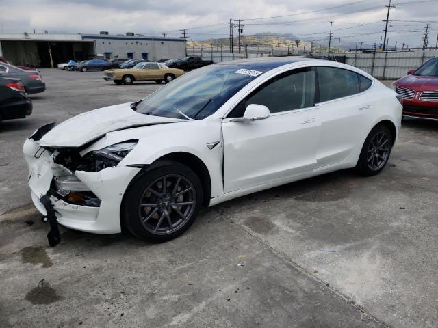 TESLA MODEL 3 2020 with VIN 5YJ3E1EAXLF660459 - Photo from auction