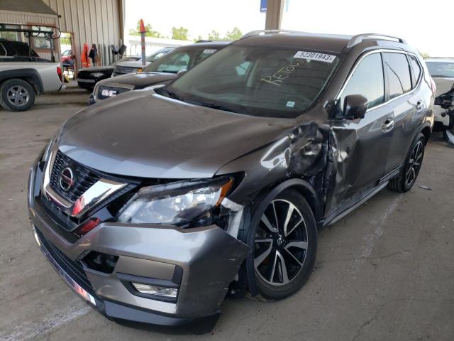 NISSAN ROGUE S 2020 with VIN 5N1AT2MVXLC720420 - Photo from auction