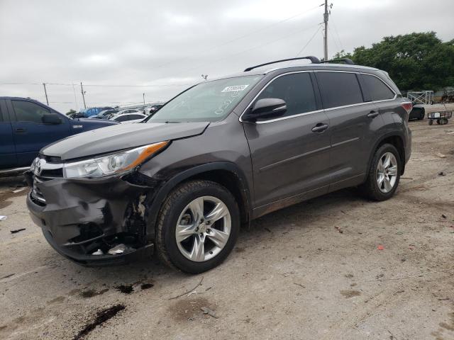 TOYOTA HIGHLANDER 2015 with VIN 5TDYKRFH7FS052035 - Photo from auction