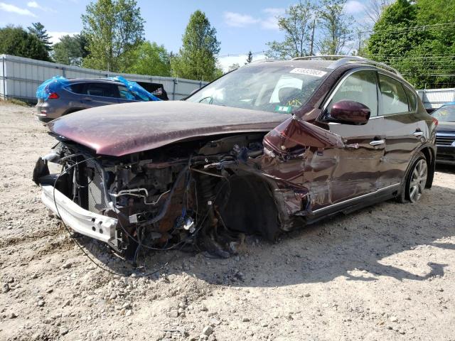 INFINITI EX35 BASE 2012 with VIN JN1AJ0HR8CM453058 - Photo from auction