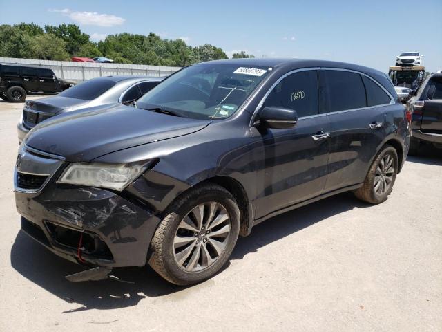 ACURA MDX TECHNO 2015 with VIN 5FRYD4H40FB011952 - Photo from auction