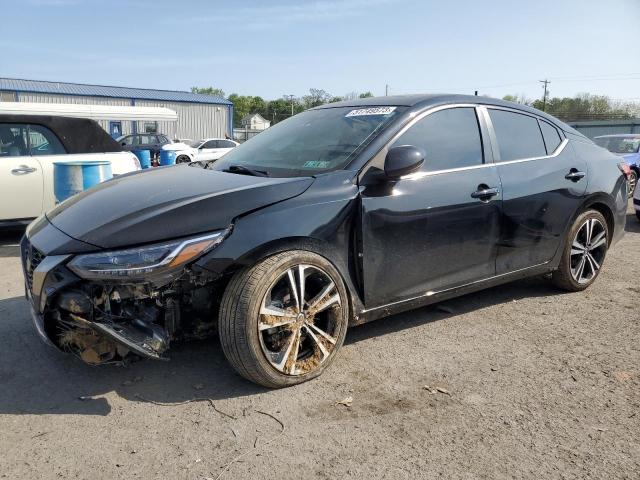 NISSAN SENTRA SR 2022 with VIN 3N1AB8DVXNY220491 - Photo from auction