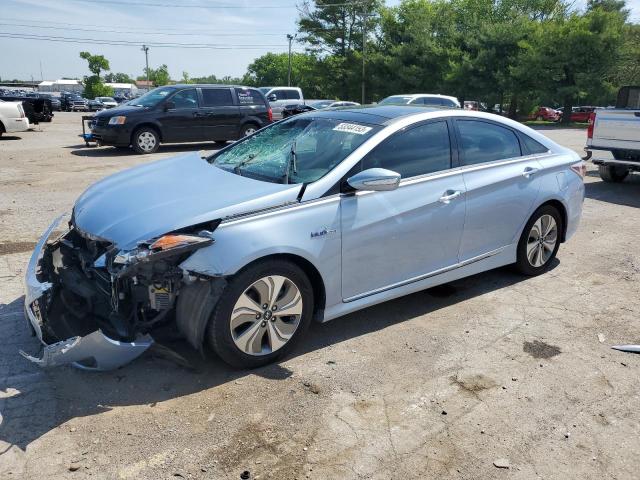 HYUNDAI SONATA HYB 2013 with VIN KMHEC4A46DA050810 - Photo from auction