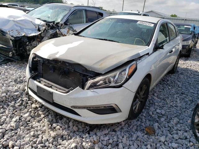 HYUNDAI SONATA SE 2015 with VIN 5NPE24AF2FH068273 - Photo from auction