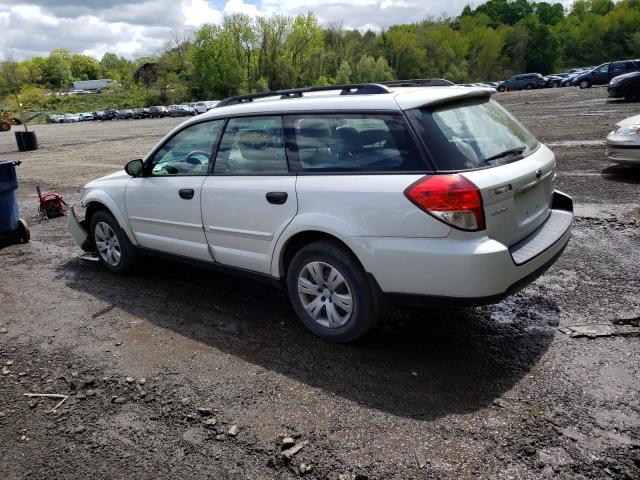 Photo 2 from auction – 2009 SUBARU OUTBACK with VIN 4S4BP60C097315043