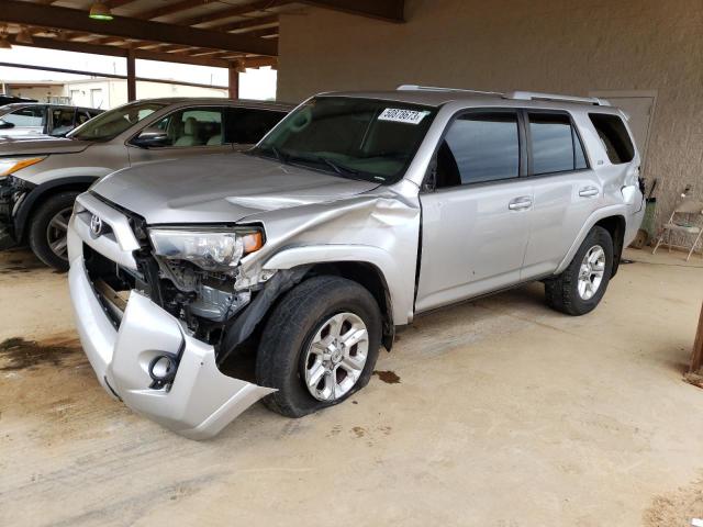 TOYOTA 4RUNNER SR 2017 with VIN JTEZU5JRXH5148320 - Photo from auction