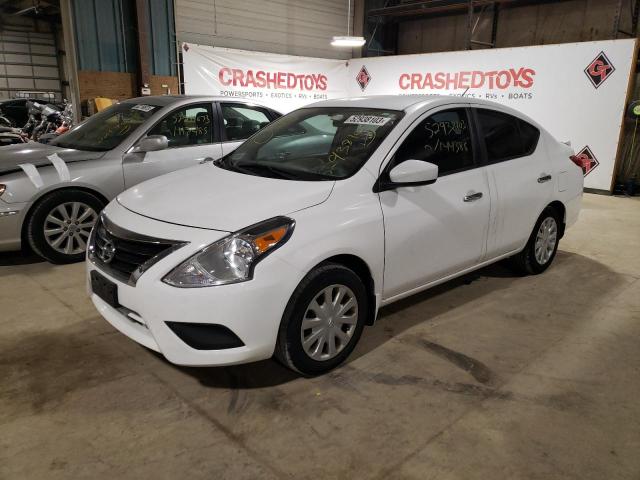 NISSAN VERSA S 2015 with VIN 3N1CN7AP5FL803629 - Photo from auction