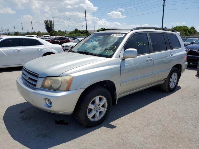 Photo 2 from auction – 2003 TOYOTA HIGHLANDER with VIN JTEHF21A630124312
