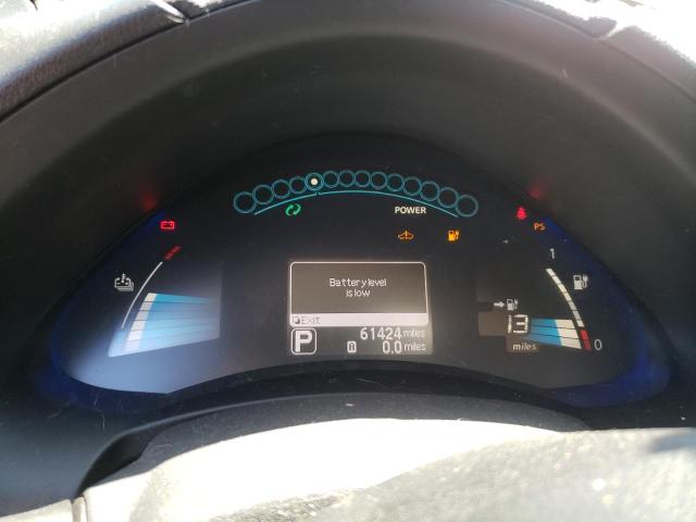Photo 9 from auction – 2014 NISSAN LEAF S with VIN 1N4AZ0CP1EC330678