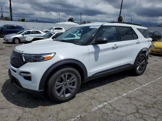 FORD EXPLORER X 2021 with VIN 1FMSK7DH1MGB71117 - Photo from auction
