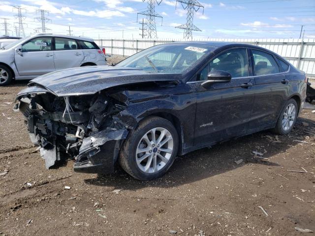 FORD FUSION SE 2019 with VIN 3FA6P0LU1KR139986 - Photo from auction