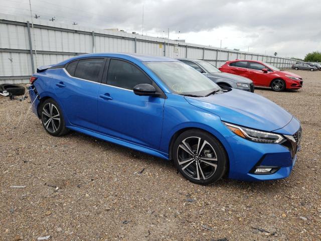 Photo 4 from auction – 2022 NISSAN SENTRA SR with VIN 3N1AB8DV4NY233933