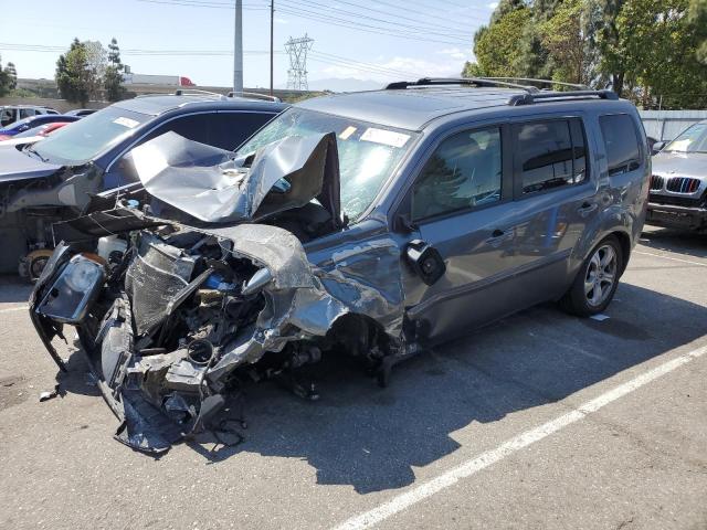 HONDA PILOT EXL 2012 with VIN 5FNYF3H55CB015084 - Photo from auction
