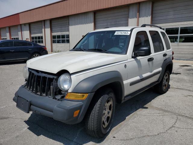 JEEP LIBERTY SP 2007 with VIN 1J4GL48K07W514158 - Photo from auction