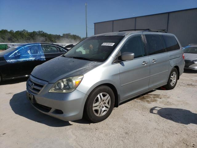 HONDA ODYSSEY EX 2007 with VIN 5FNRL38627B116997 - Photo from auction