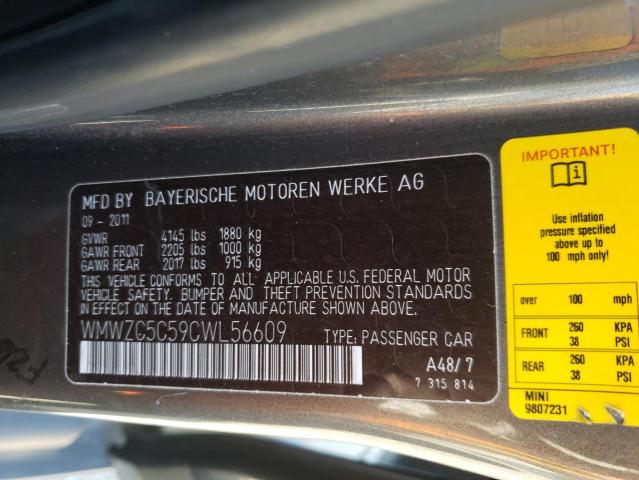 Photo 14 from auction – 2012 MINI COOPER S C with VIN WMWZC5C59CWL56609