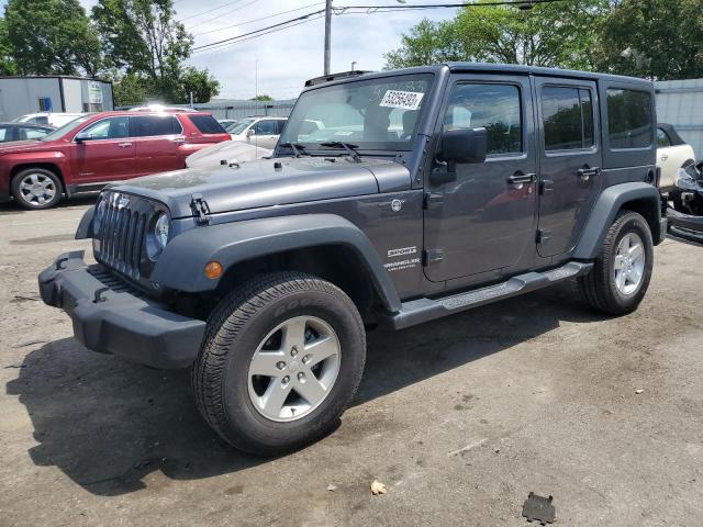 JEEP WRANGLER U 2017 with VIN 1C4BJWDG6HL502683 - Photo from auction