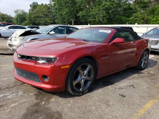 CHEVROLET CAMARO LT 2014 with VIN 2G1FB3D34E9322768 - Photo from auction