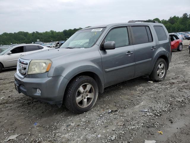 HONDA PILOT EXL 2009 with VIN 5FNYF48689B037992 - Photo from auction