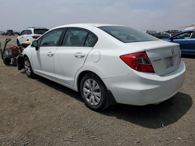 Photo 2 from auction – 2012 HONDA CIVIC LX with VIN 19XFB2F54CE311235