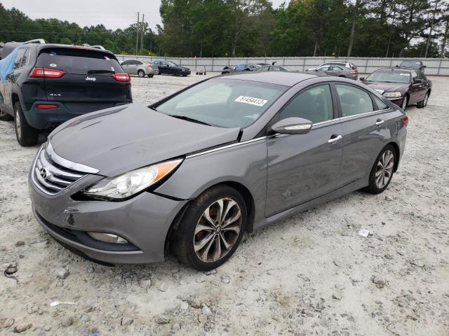 HYUNDAI SONATA SE 2014 with VIN 5NPEC4AB2EH845589 - Photo from auction