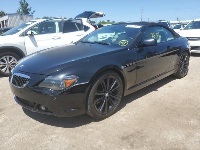 BMW 650 I 2007 with VIN WBAEK13557CN81983 - Photo from auction