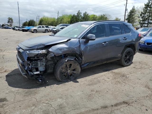 TOYOTA RAV4 SE 2022 with VIN JTM16RFV8ND063499 - Photo from auction