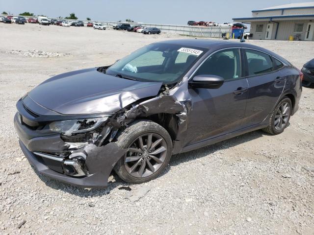 HONDA CIVIC EX 2019 with VIN 19XFC1F33KE013330 - Photo from auction