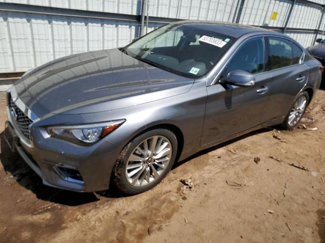 INFINITI Q50 LUXE 2021 with VIN JN1EV7BR2MM754286 - Photo from auction
