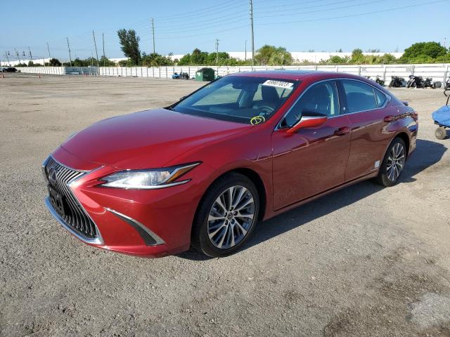 LEXUS ES 300H 2021 with VIN 58ADA1C18MU010853 - Photo from auction