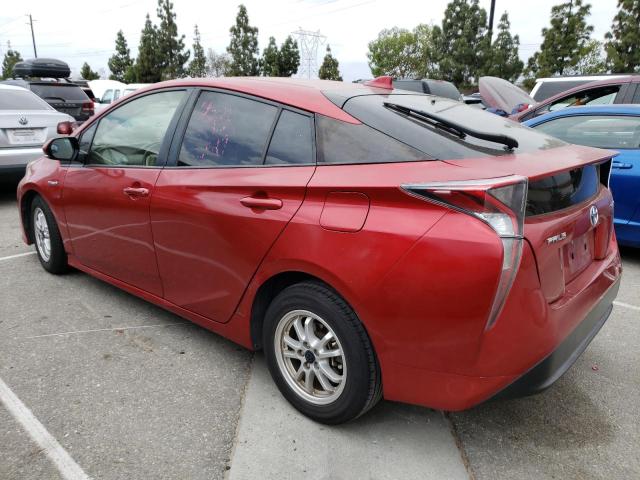 Photo 2 from auction – 2016 TOYOTA PRIUS with VIN JTDKARFU2G3503459
