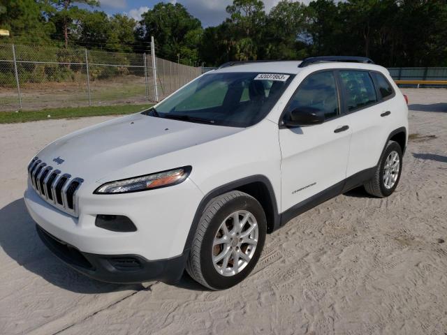 Photo 1 from auction – 2015 JEEP CHEROKEE S with VIN 1C4PJLAB7FW607774