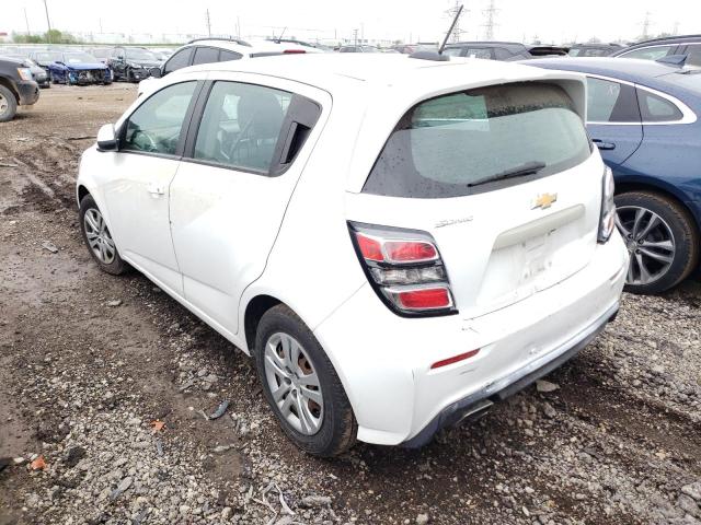 Photo 2 from auction – 2019 CHEVROLET SONIC with VIN 1G1JG6SB3K4143787
