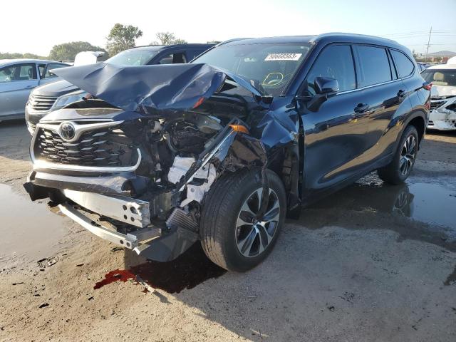Photo 1 from auction – 2022 TOYOTA HIGHLANDER with VIN 5TDGZRAH1NS103834