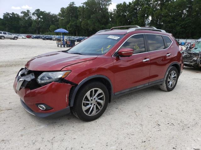 NISSAN ROGUE S 2015 with VIN 5N1AT2MT8FC820566 - Photo from auction