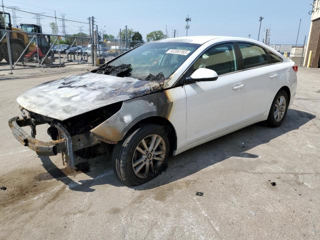 HYUNDAI SONATA SE 2017 with VIN 5NPE24AF9HH515975 - Photo from auction