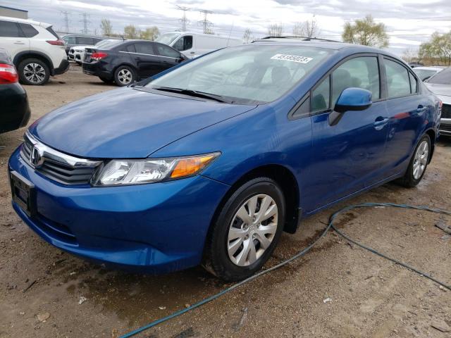 HONDA CIVIC LX 2012 with VIN 19XFB2F53CE083275 - Photo from auction
