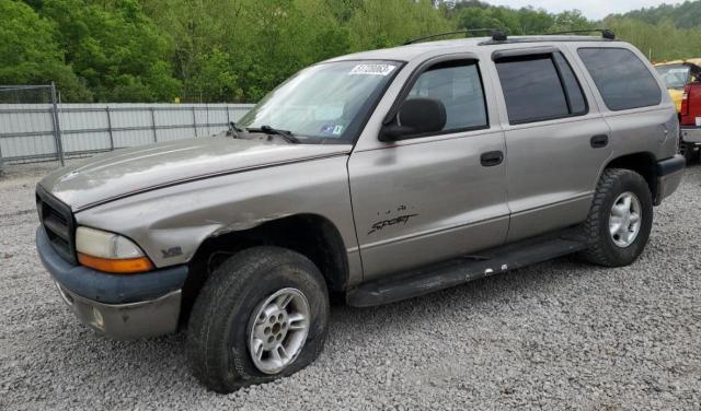 DODGE DURANGO 2000 with VIN 1B4HS28N7YF122868 - Photo from auction