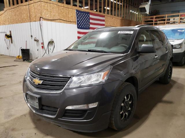 CHEVROLET TRAVERSE 2017 with VIN 1GNKVFED8HJ257087 - Photo from auction
