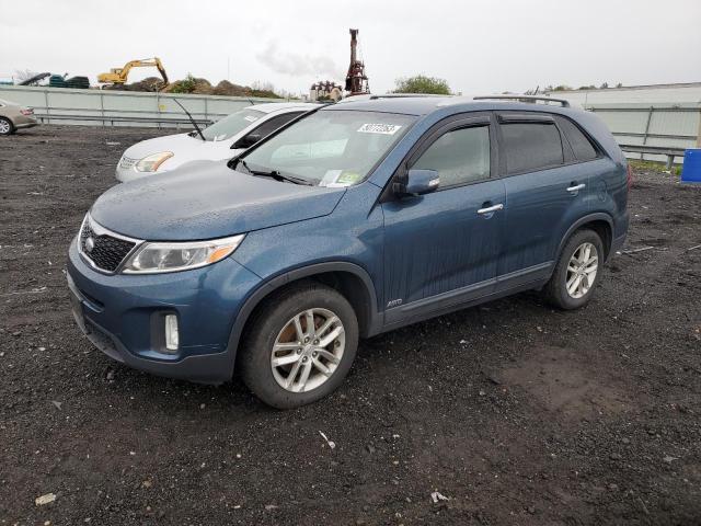 KIA SORENTO LX 2014 with VIN 5XYKTDA75EG547124 - Photo from auction
