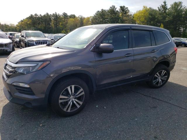 HONDA PILOT EX 2018 with VIN 5FNYF5H39JB028556 - Photo from auction