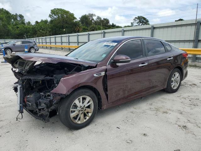 KIA OPTIMA LX 2018 with VIN 5XXGT4L34JG236458 - Photo from auction